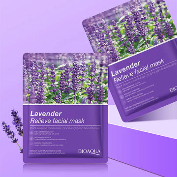 Bioaqua Lavender Relive Facial Face Mask