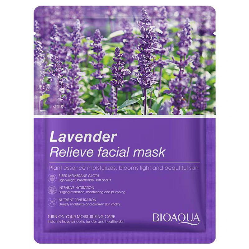 Bioaqua Lavender Relive Facial Face Mask