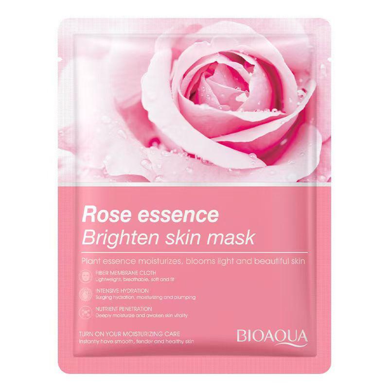 Bioaqua Rose Essencee Brighten Skin Face Sheet Mask